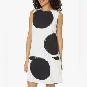 The Drop Women's Polka Dot Black/White Mini Shift Dress by  @paige_desorbo